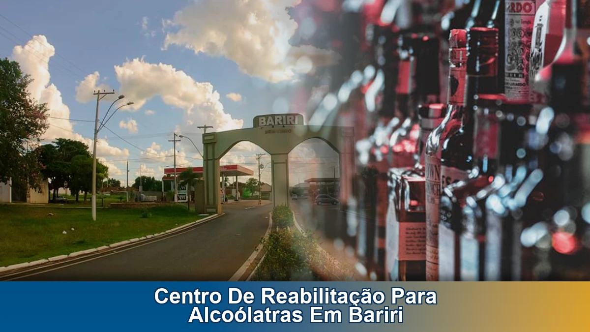Centro de reabilitação para alcoólatras em Bariri