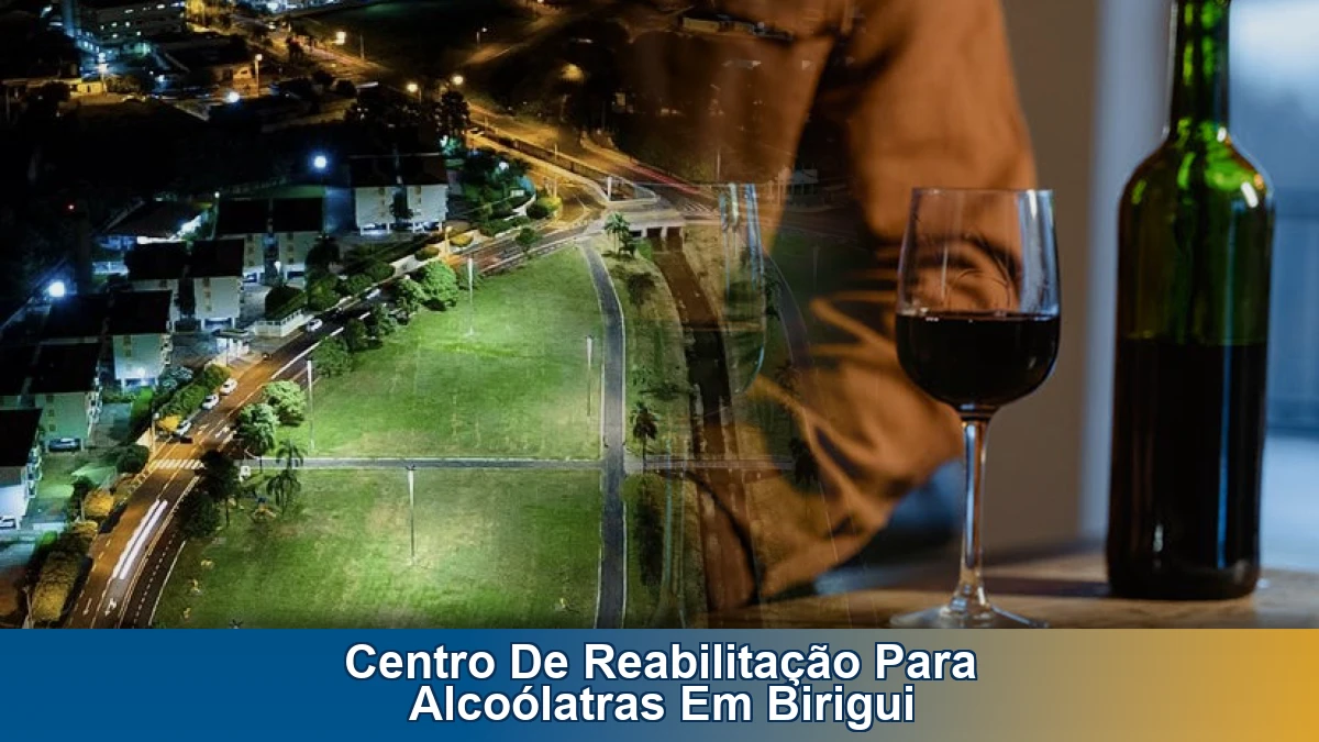 Centro de reabilitação para alcoólatras em Birigui
