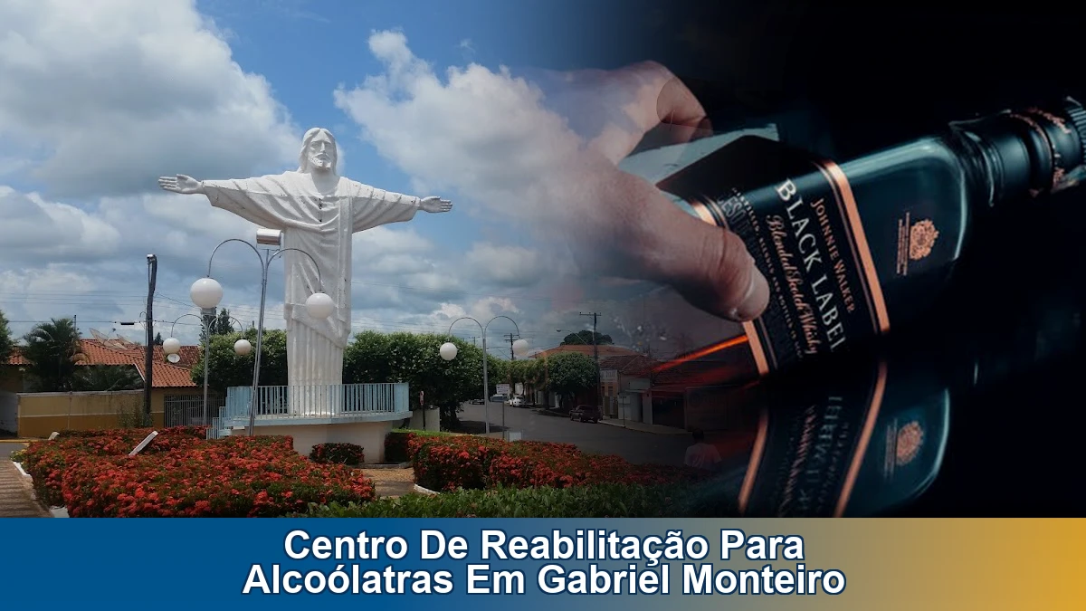 Centro de reabilitação para alcoólatras em Gabriel Monteiro