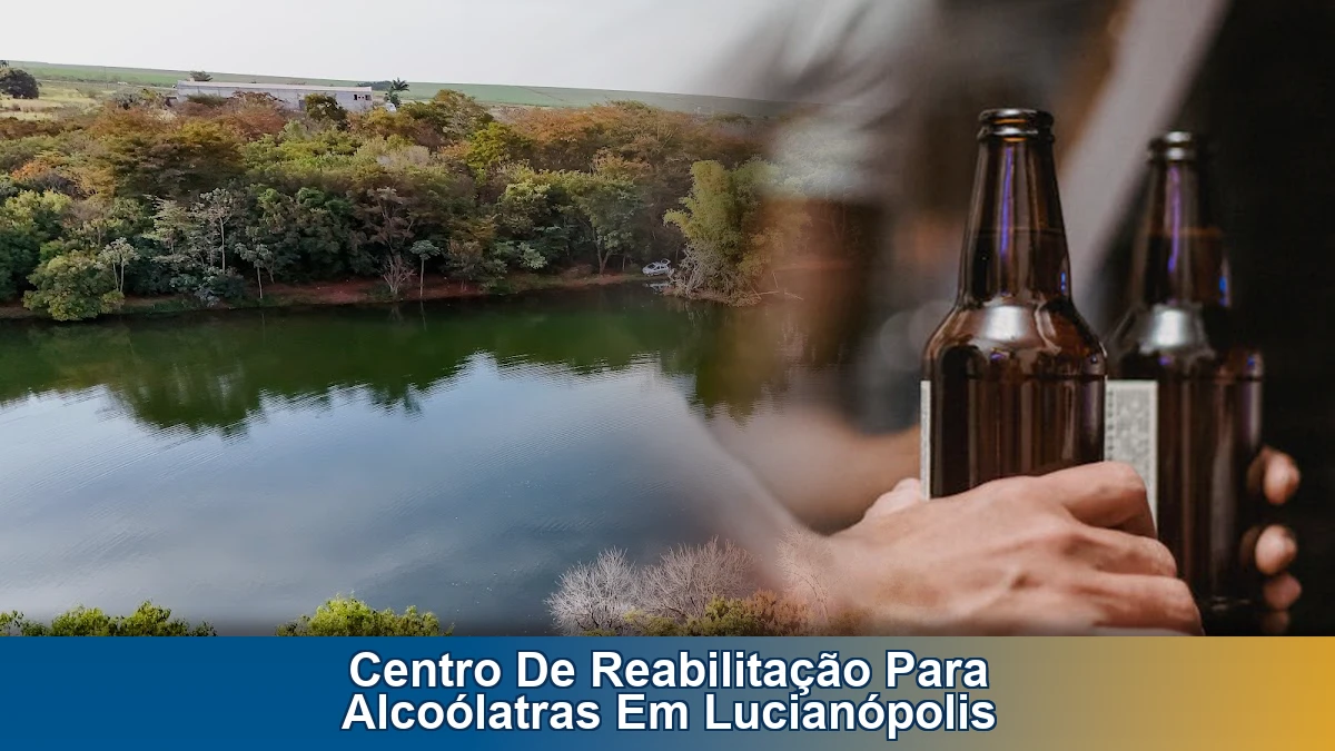Centro de reabilitação para alcoólatras em Lucianópolis
