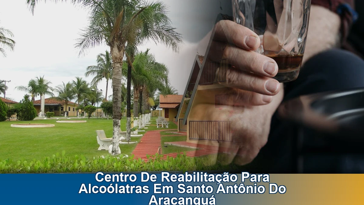 Centro de reabilitação para alcoólatras em Santo Antônio do Aracanguá