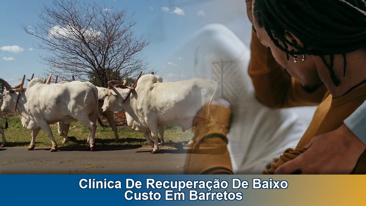 Clínica de recuperação de baixo custo em Barretos
