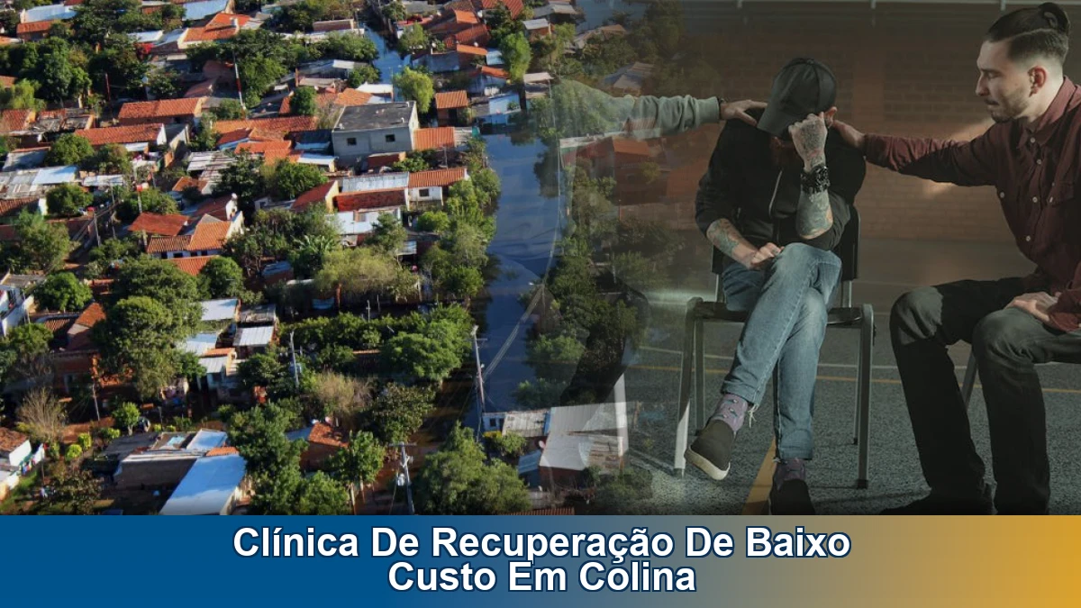 Clínica de recuperação de baixo custo em Colina: apoio na desintoxicação e na abstinência