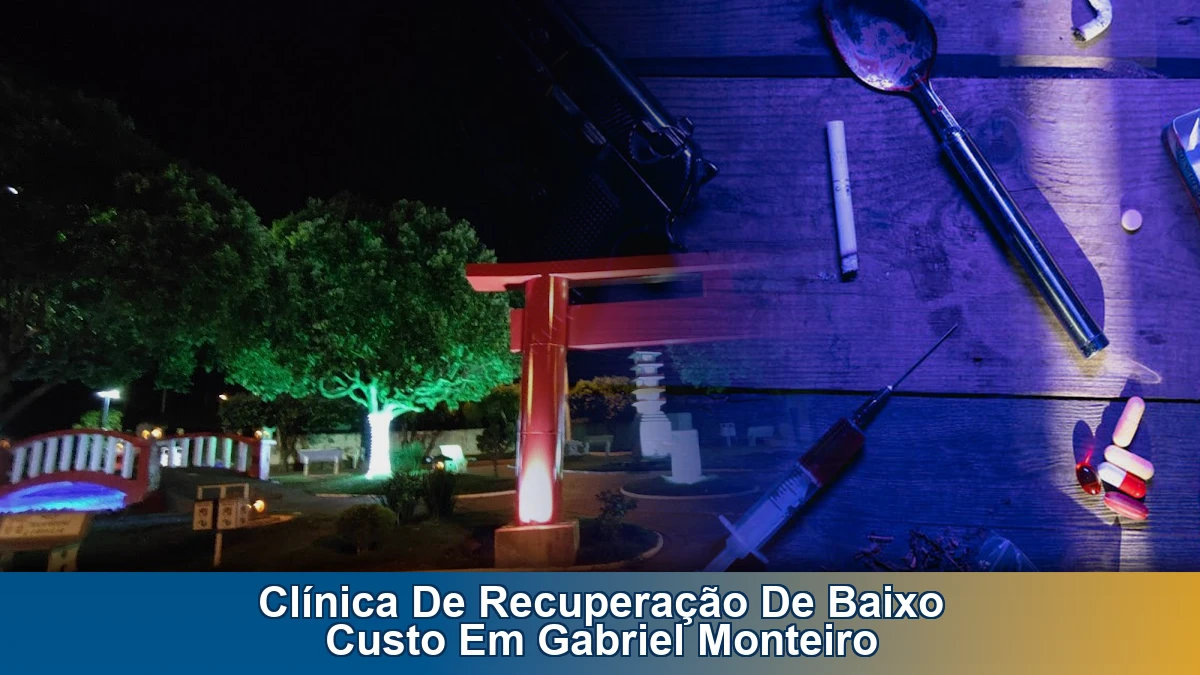 Clínica de recuperação de baixo custo em Gabriel Monteiro