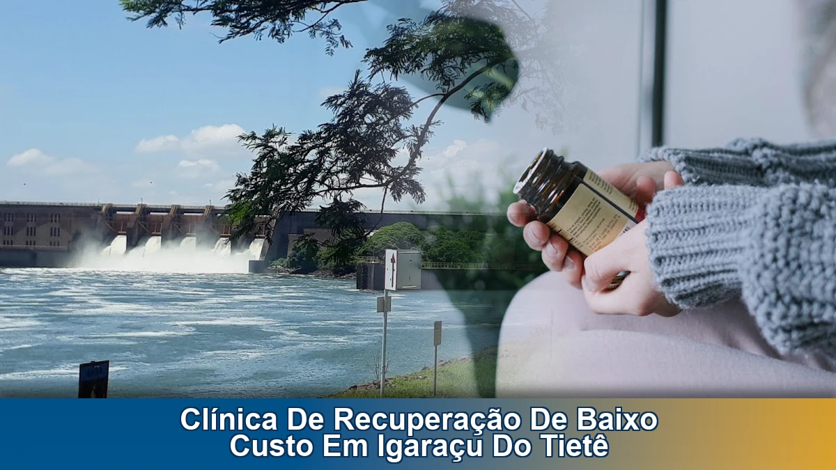 Clínica de recuperação de baixo custo em Igaraçu do Tietê