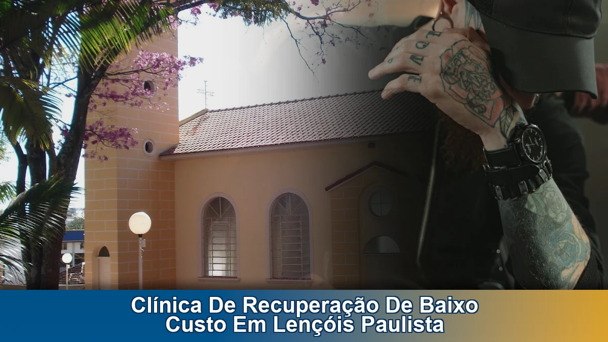 Clínica de recuperação de baixo custo em Lençóis Paulista