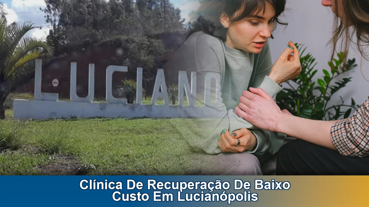 Clínica de recuperação de baixo custo em Lucianópolis