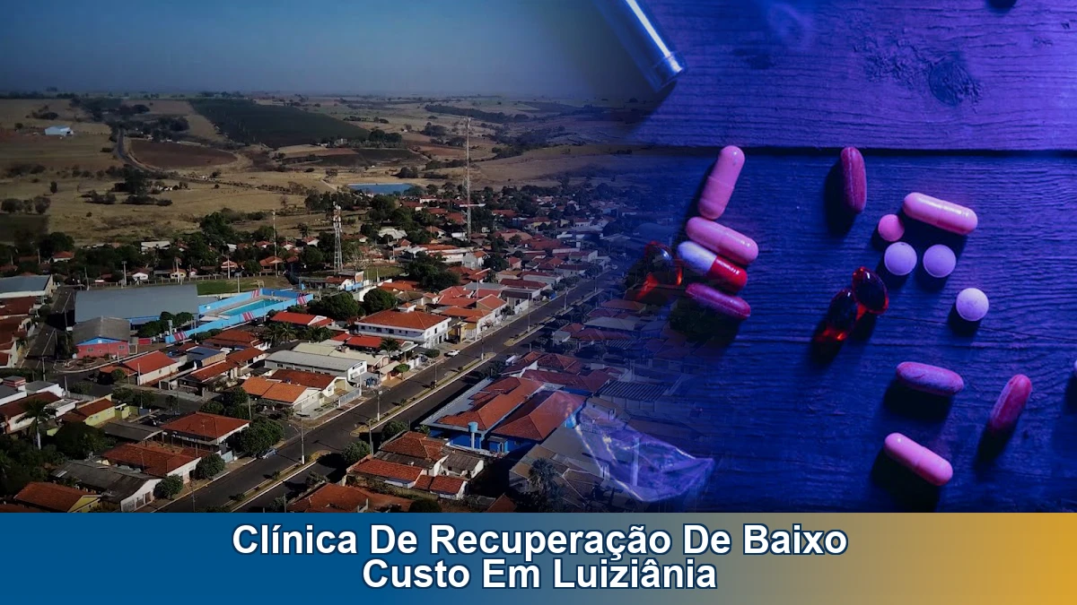 Clínica de recuperação de baixo custo em Luiziânia