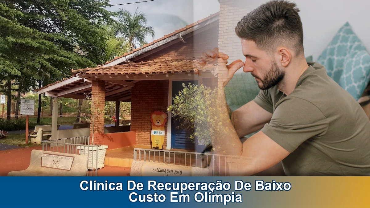 Clínica de recuperação de baixo custo em Olímpia: como escolher com segurança