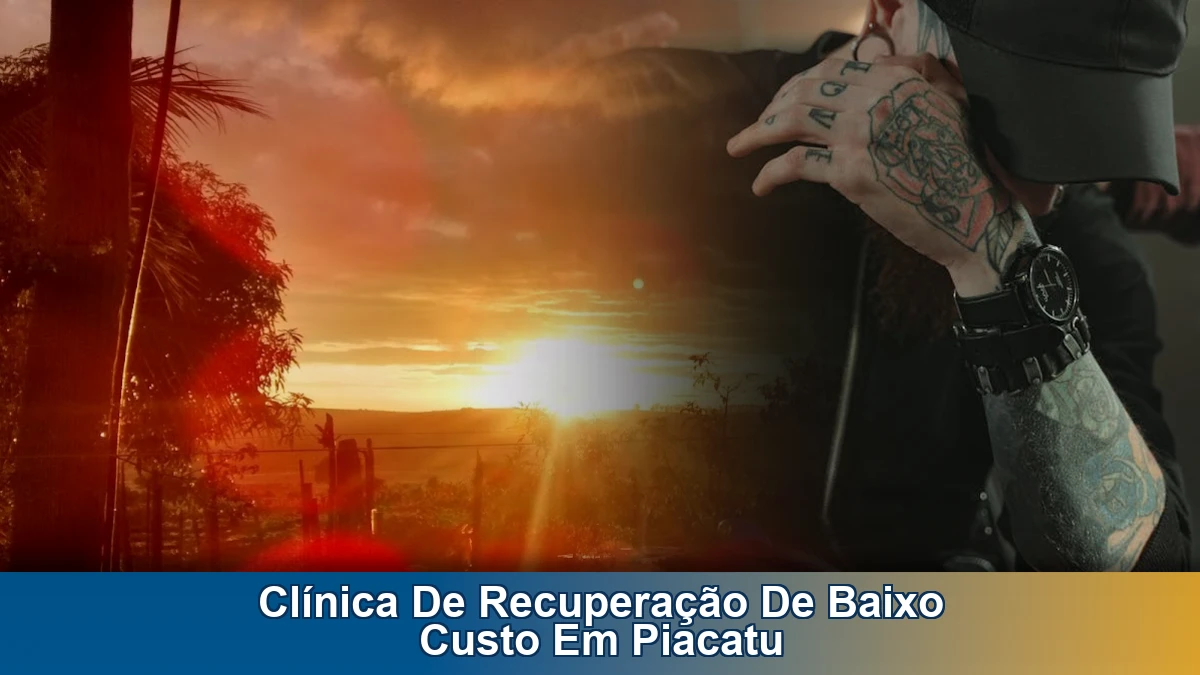 Clínica de recuperação de baixo custo em Piacatu