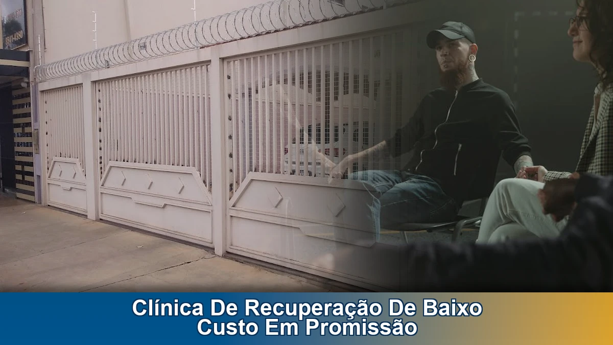 Clínica de recuperação de baixo custo em Promissão