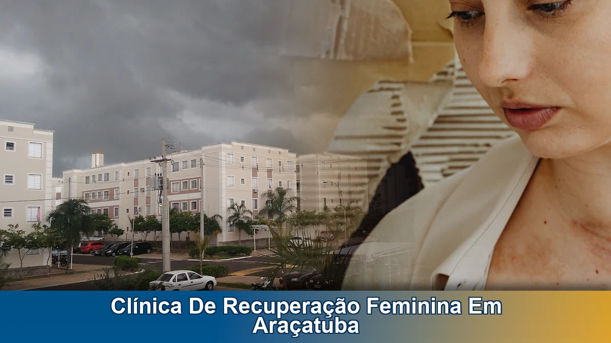 Clínica de recuperação feminina em Araçatuba