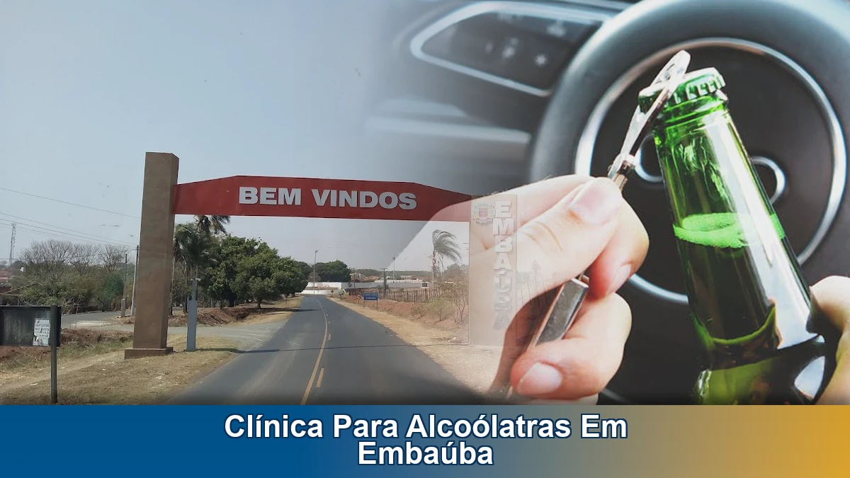 Clínica para alcoólatras em Embaúba