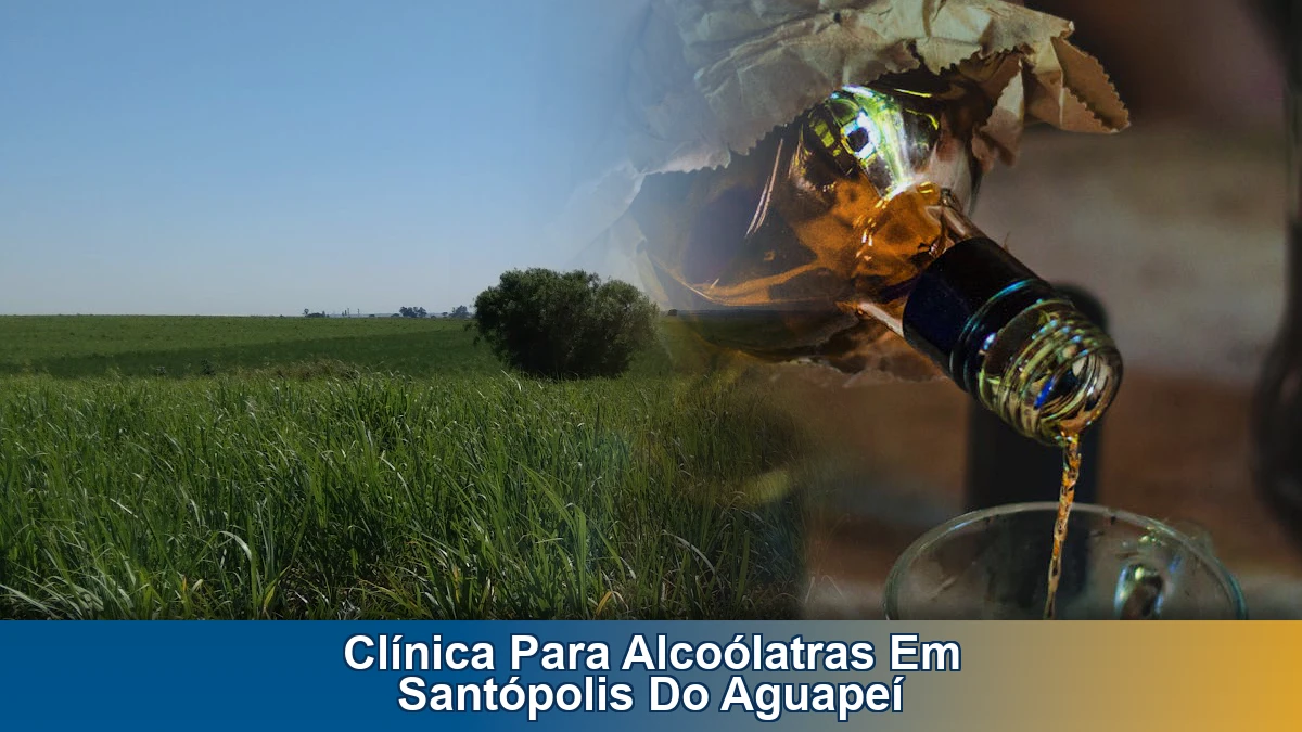 Clínica para alcoólatras em Santópolis do Aguapeí
