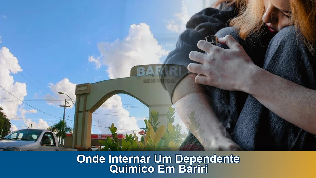 Onde internar um dependente químico em Bariri