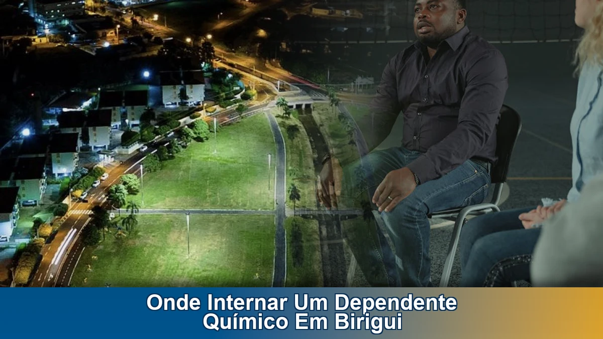 Onde internar um dependente químico em Birigui