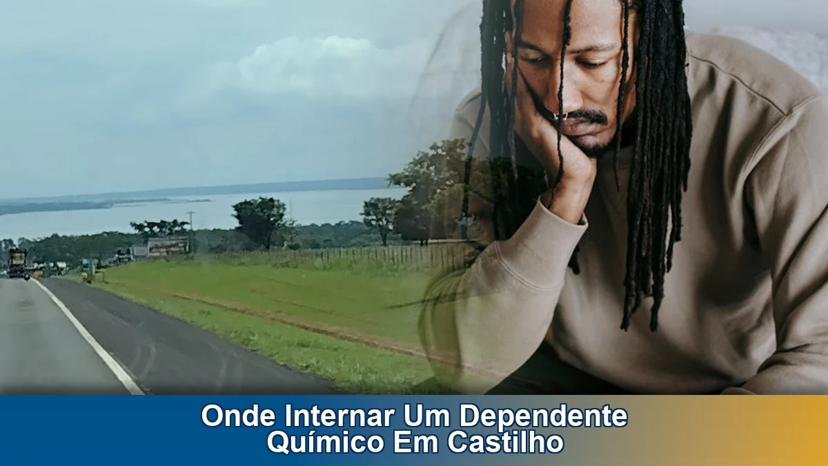 Onde internar um dependente químico em Castilho
