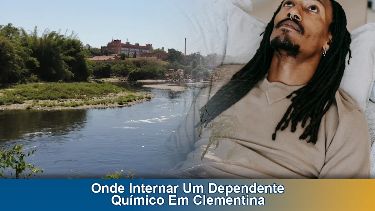 Onde internar um dependente químico em Clementina