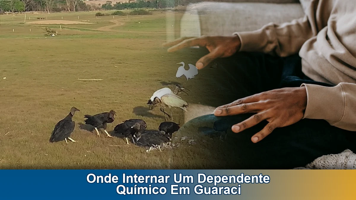 Onde internar um dependente químico em Guaraci