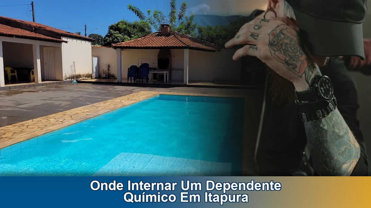 Onde internar um dependente químico em Itapura