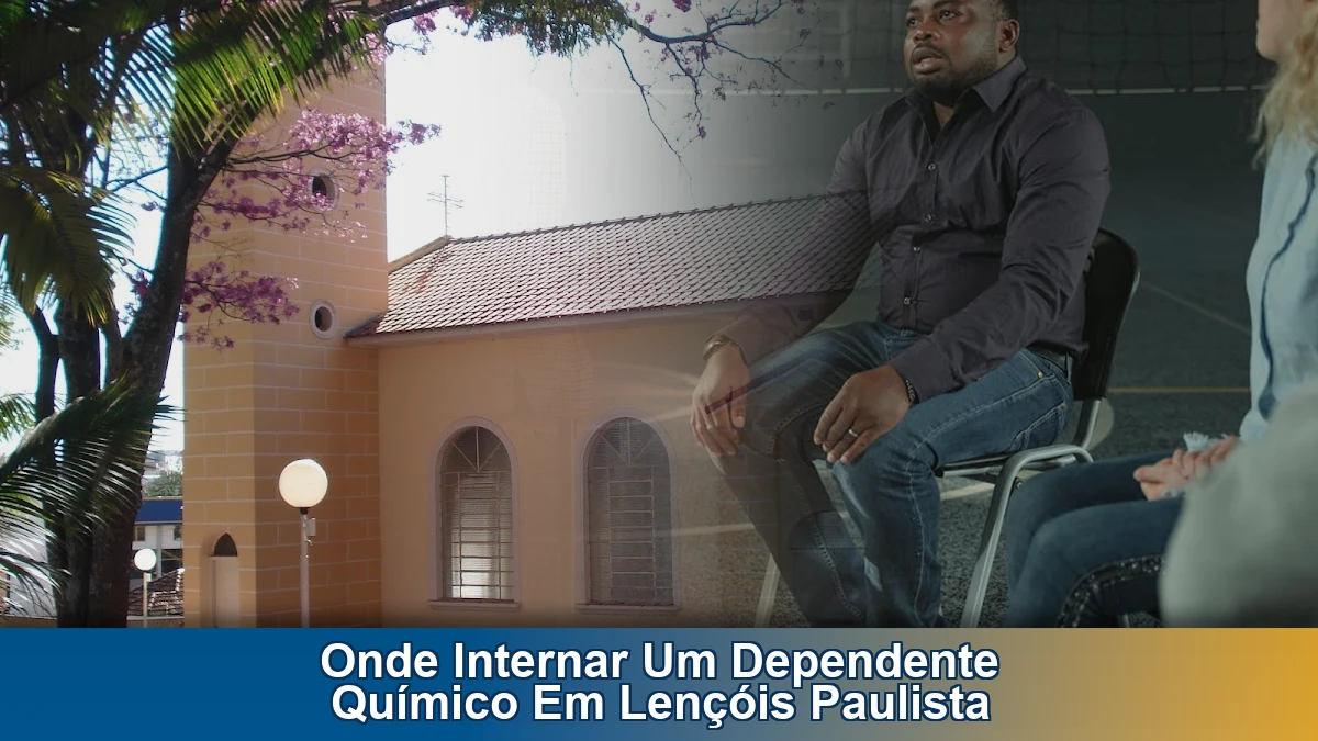 Onde internar um dependente químico em Lençóis Paulista