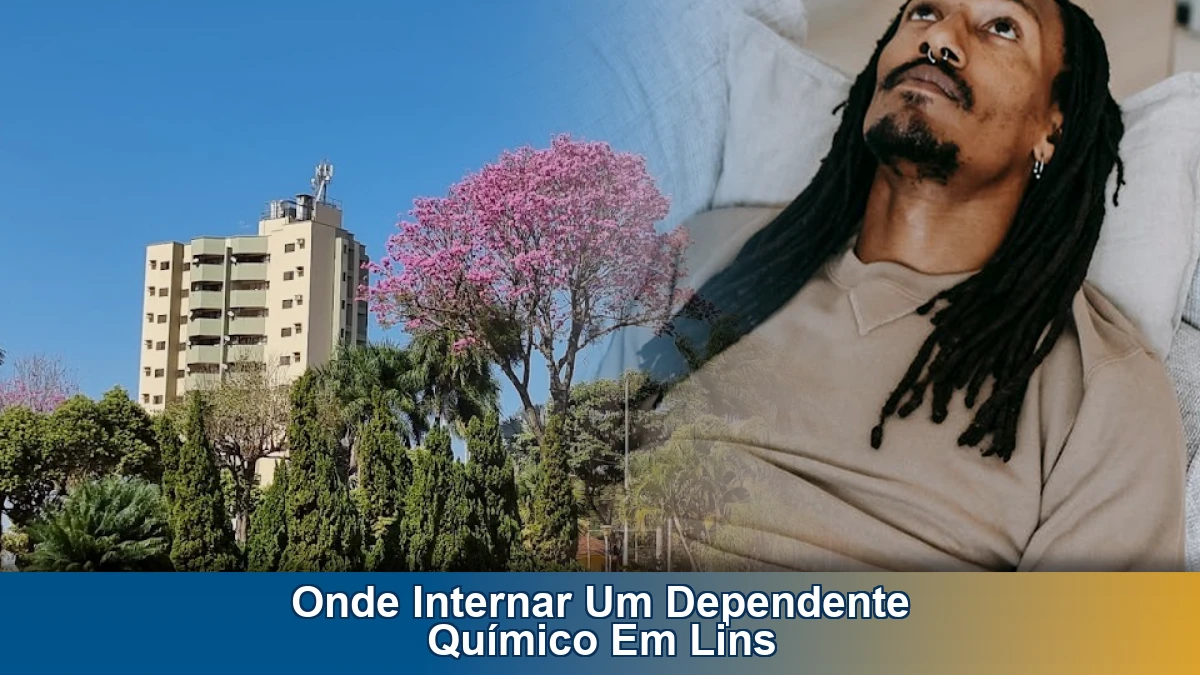 Onde internar um dependente químico em Lins