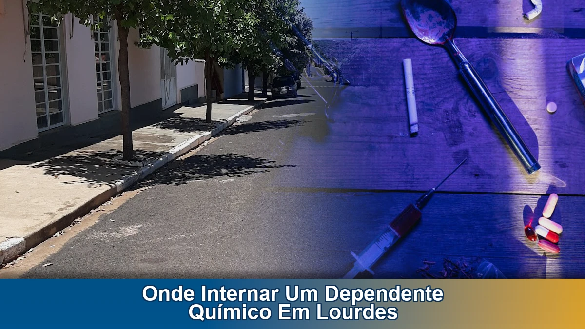 Onde internar um dependente químico em Lourdes