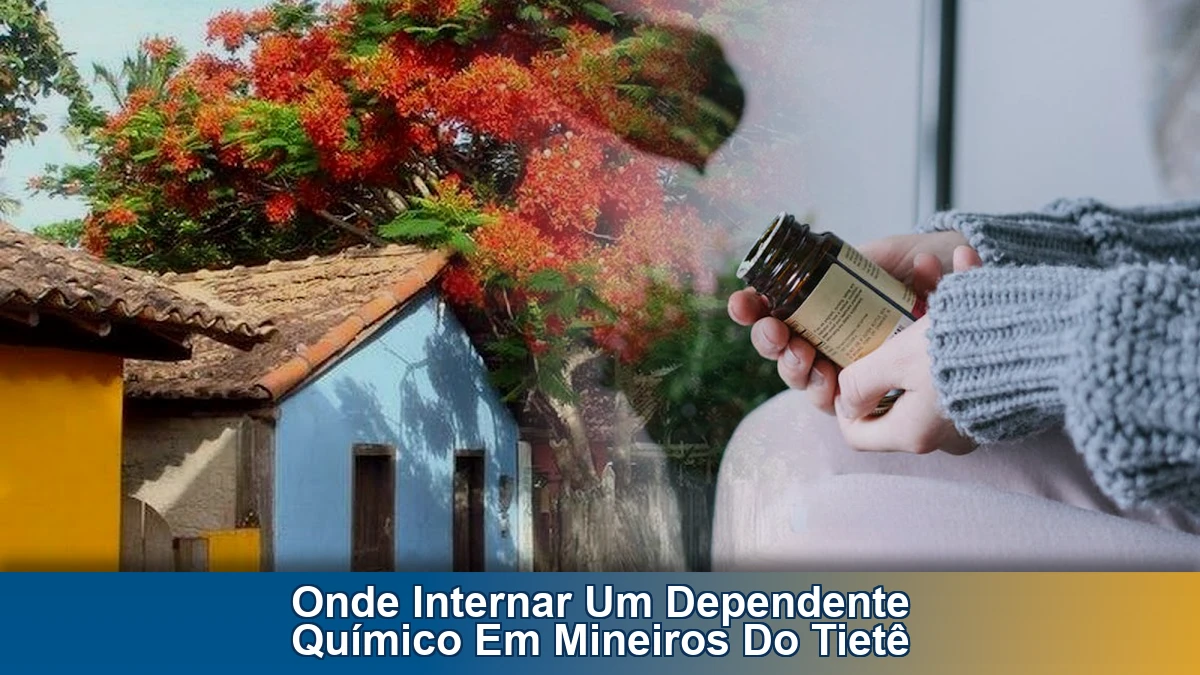 Onde internar um dependente químico em Mineiros do Tietê