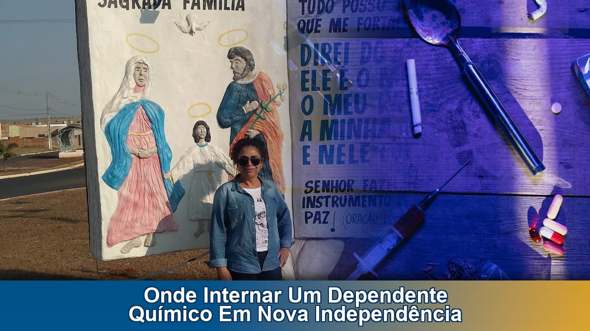 Onde internar um dependente químico em Nova Independência