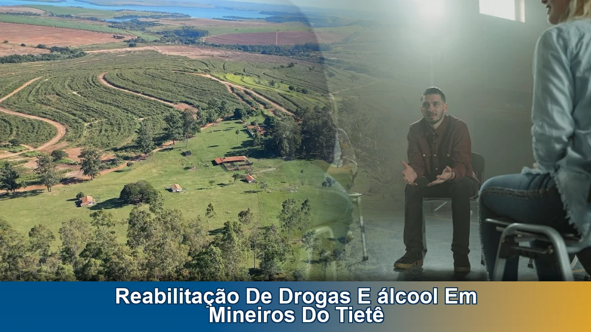 Reabilitação de drogas e álcool em Mineiros do Tietê: rotina, cuidado e apoio para famílias