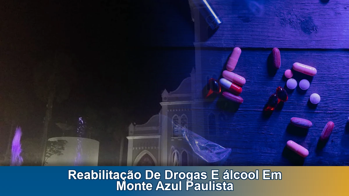 Reabilitação de drogas e álcool em Monte Azul Paulista